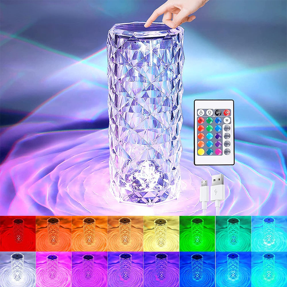 chocolat　準備中★★M確認中Crystal lamp Crystal Table Lamp - newich