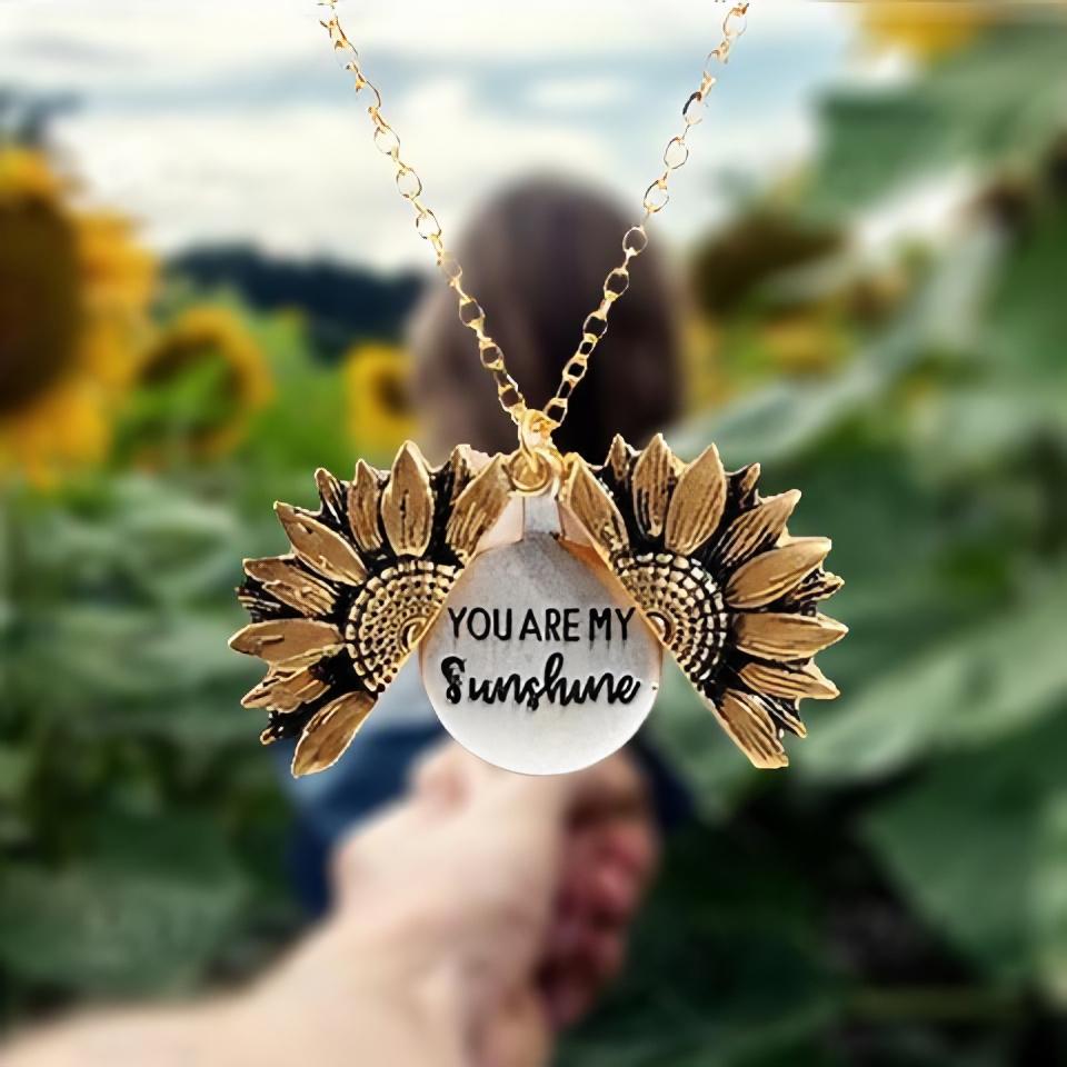 Sunflower Necklace